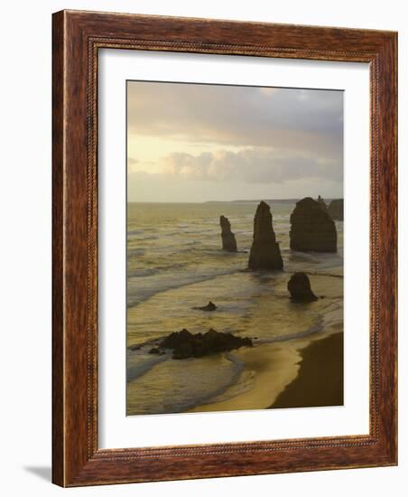 Twelve Apostles, Port Campbell National Park, Great Ocean Road, Victoria, Australia, Pacific-Schlenker Jochen-Framed Photographic Print