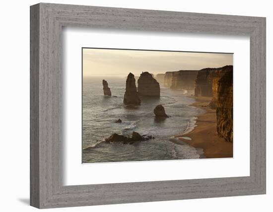 Twelve Apostles Sea Stacks in Australia-Paul Souders-Framed Premium Photographic Print