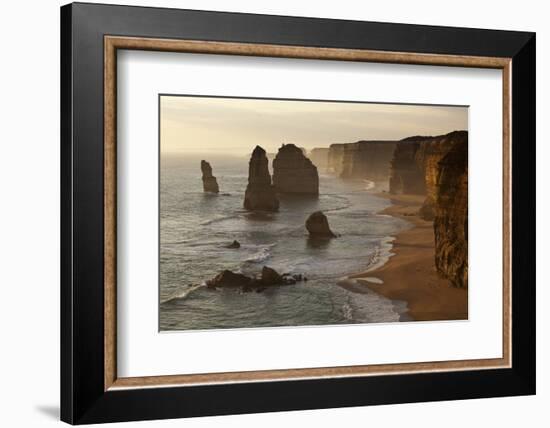 Twelve Apostles Sea Stacks in Australia-Paul Souders-Framed Photographic Print