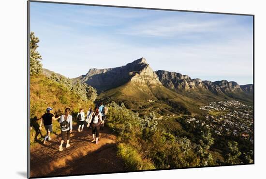 Twelve Apostles, Table Mountain National Park, Cape Town, Western Cape, South Africa, Africa-Christian Kober-Mounted Photographic Print