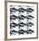 Twelve Cars, 1962-Andy Warhol-Framed Art Print