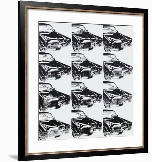 Twelve Cars, 1962-Andy Warhol-Framed Art Print