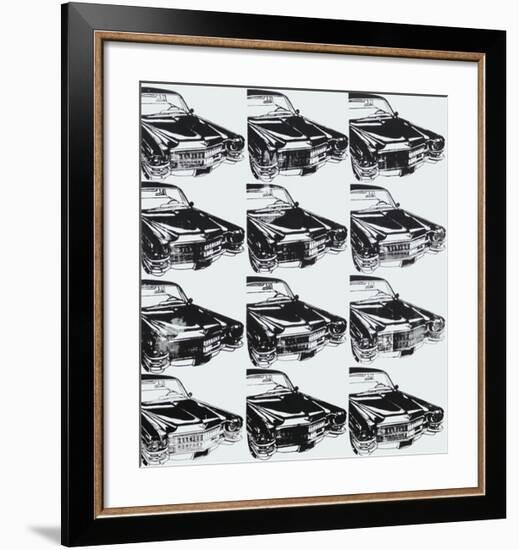 Twelve Cars, 1962-Andy Warhol-Framed Art Print