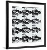 Twelve Cars, 1962-Andy Warhol-Framed Art Print