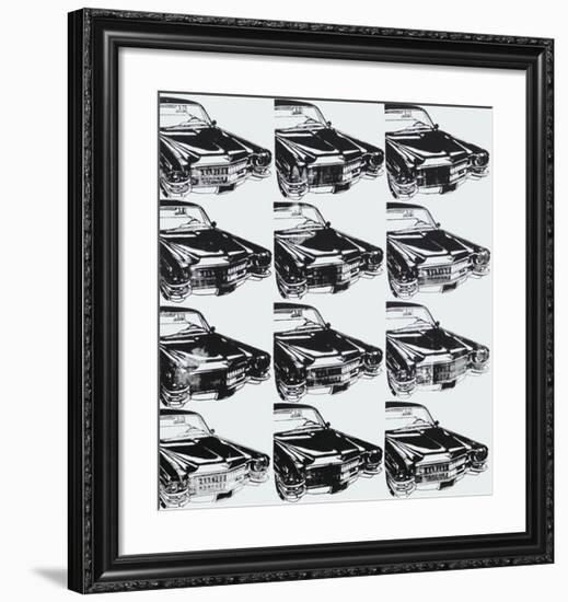 Twelve Cars, 1962-Andy Warhol-Framed Art Print