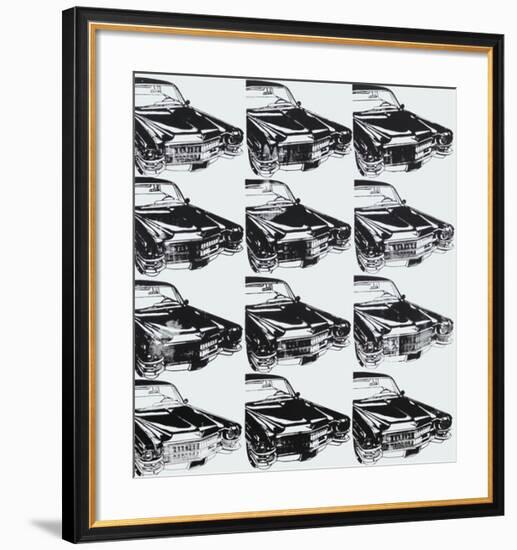 Twelve Cars, 1962-Andy Warhol-Framed Art Print