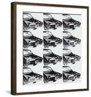 Twelve Cars, 1962-Andy Warhol-Framed Art Print