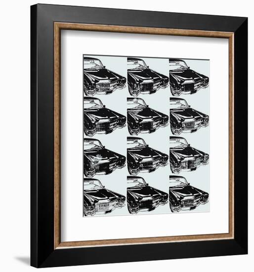 Twelve Cars, 1962-Andy Warhol-Framed Art Print