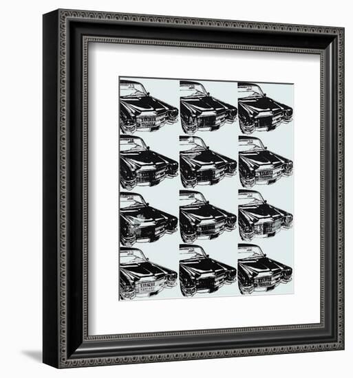 Twelve Cars, 1962-Andy Warhol-Framed Art Print