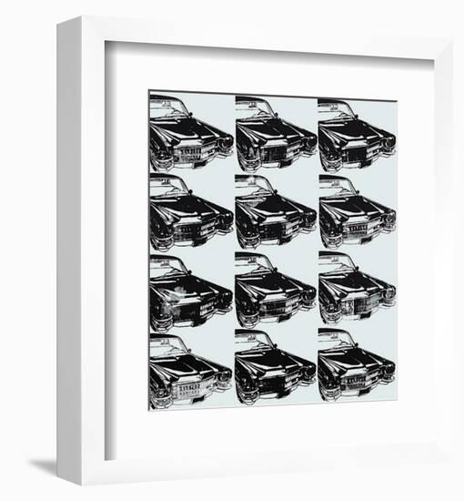 Twelve Cars, 1962-Andy Warhol-Framed Art Print