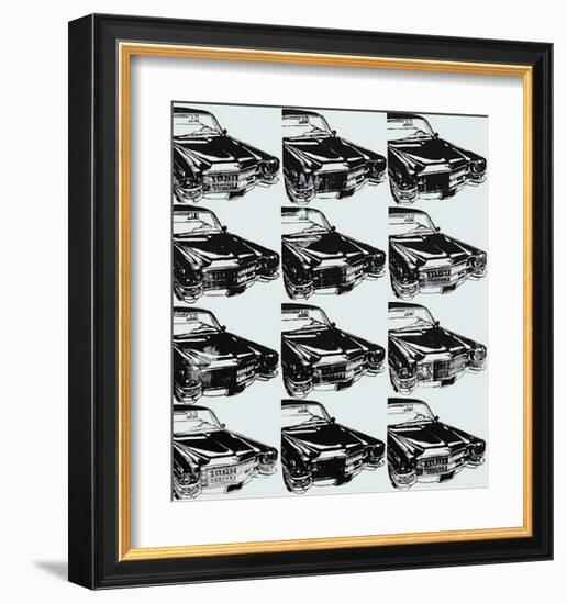 Twelve Cars, 1962-Andy Warhol-Framed Art Print