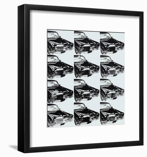 Twelve Cars, 1962-Andy Warhol-Framed Art Print