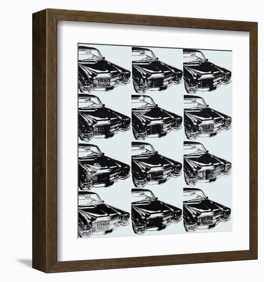 Twelve Cars, 1962-Andy Warhol-Framed Art Print