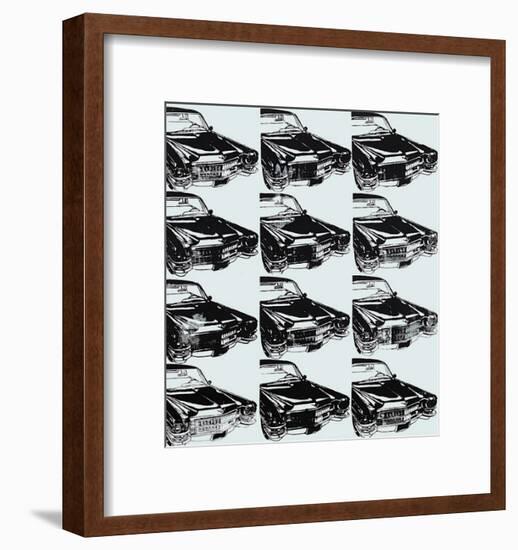 Twelve Cars, 1962-Andy Warhol-Framed Art Print