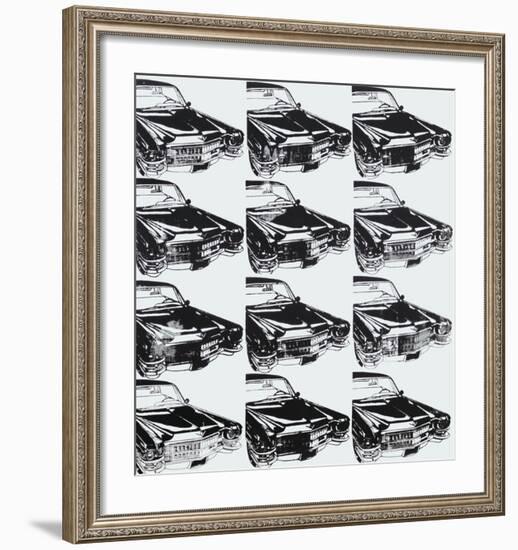 Twelve Cars, 1962-Andy Warhol-Framed Art Print