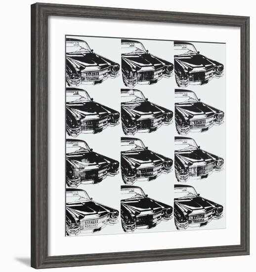 Twelve Cars, 1962-Andy Warhol-Framed Art Print