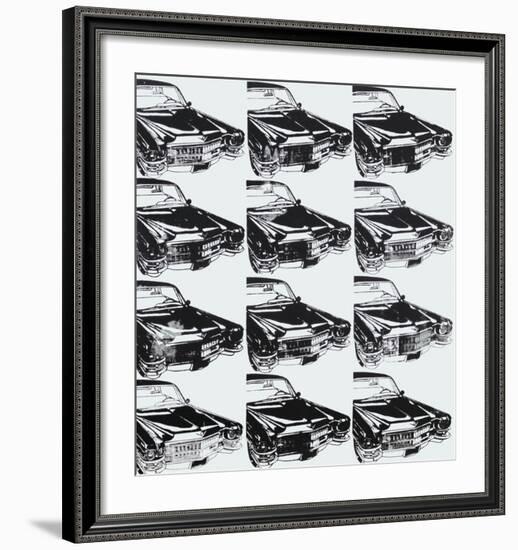 Twelve Cars, 1962-Andy Warhol-Framed Art Print