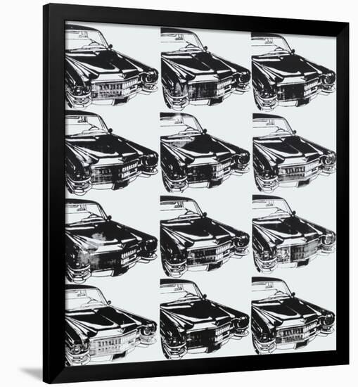 Twelve Cars, 1962-Andy Warhol-Framed Art Print