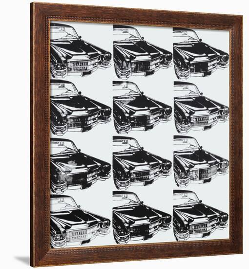 Twelve Cars, 1962-Andy Warhol-Framed Art Print