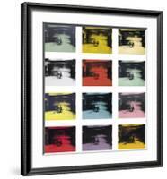 Twelve Electric Chairs, c.1964/65-Andy Warhol-Framed Art Print