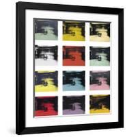 Twelve Electric Chairs, c.1964/65-Andy Warhol-Framed Art Print