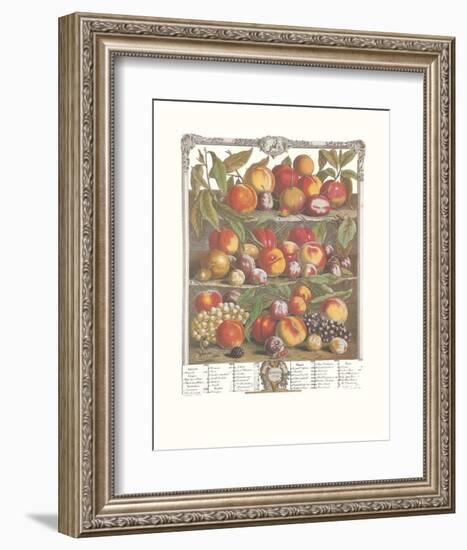 Twelve Months of Fruits, 1732, August-Robert Furber-Framed Art Print