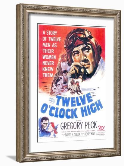 Twelve O'Clock High, 1949-null-Framed Art Print