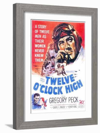 Twelve O'Clock High, 1949-null-Framed Art Print