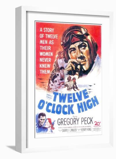 Twelve O'Clock High, 1949-null-Framed Art Print