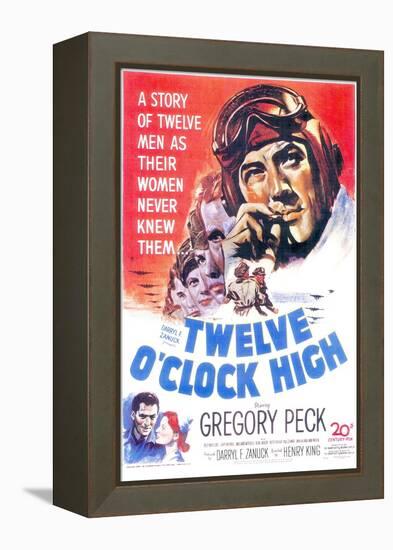 Twelve O'Clock High, 1949-null-Framed Stretched Canvas