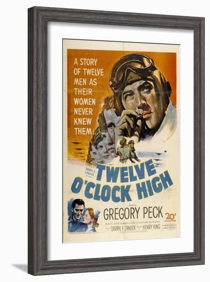 Twelve O'Clock High, 1949-null-Framed Art Print