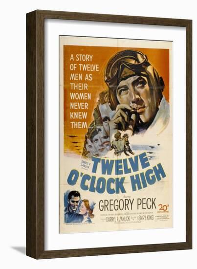 Twelve O'Clock High, 1949-null-Framed Art Print