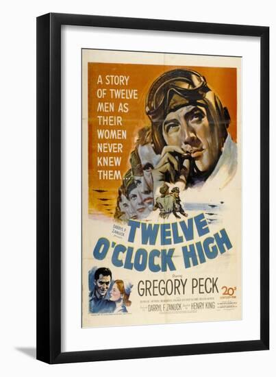 Twelve O'Clock High, 1949-null-Framed Art Print