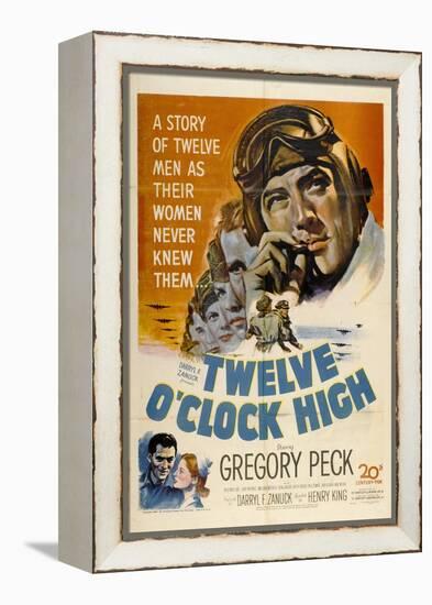 Twelve O'Clock High, 1949-null-Framed Stretched Canvas