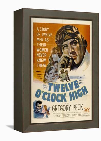 Twelve O'Clock High, 1949-null-Framed Stretched Canvas