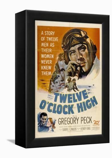 Twelve O'Clock High, 1949-null-Framed Stretched Canvas