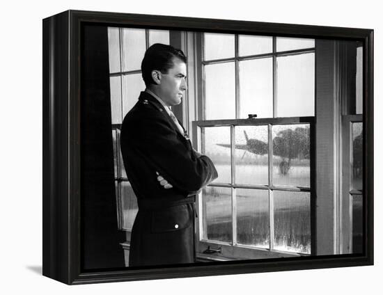 Twelve O'Clock High, Gregory Peck, 1949-null-Framed Stretched Canvas