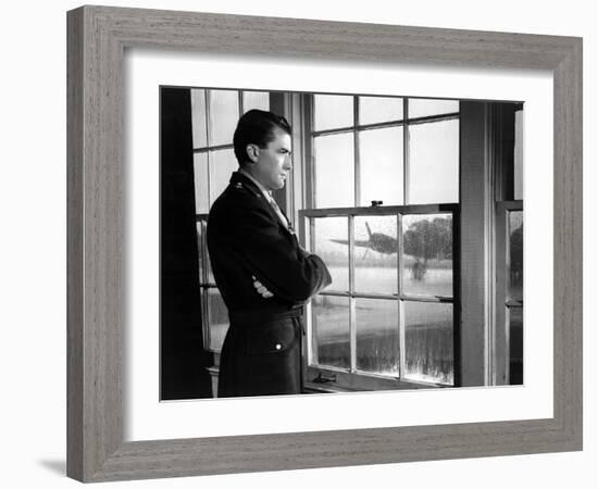 Twelve O'Clock High, Gregory Peck, 1949-null-Framed Photo