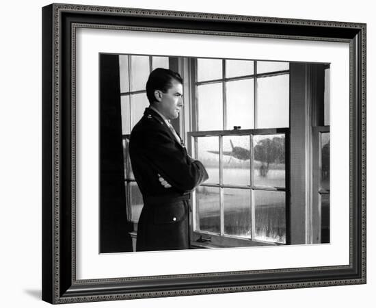 Twelve O'Clock High, Gregory Peck, 1949-null-Framed Photo