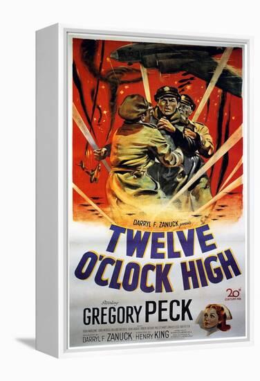 Twelve O'Clock High, Gregory Peck, 1949-null-Framed Stretched Canvas