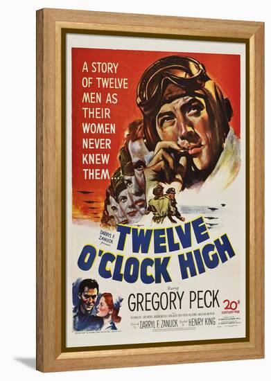 Twelve O'Clock High-null-Framed Stretched Canvas