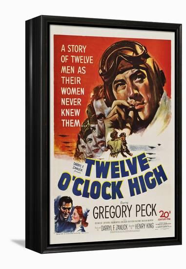 Twelve O'Clock High-null-Framed Stretched Canvas