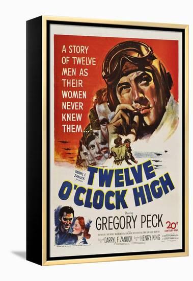 Twelve O'Clock High-null-Framed Stretched Canvas