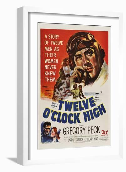 Twelve O'Clock High-null-Framed Art Print