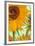 Twelve Sunflowers (detail)-Vincent van Gogh-Framed Art Print