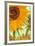 Twelve Sunflowers (detail)-Vincent van Gogh-Framed Art Print