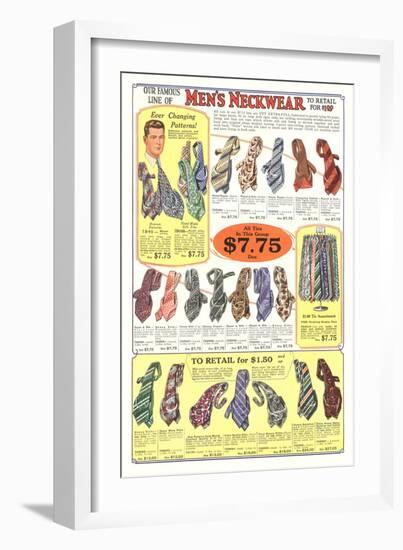 Twenties Clothes Catalog-null-Framed Art Print