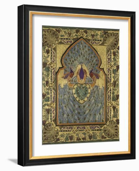 Twentieth Century English Binding by Stanley Bray-Francis Sangorski-Framed Giclee Print