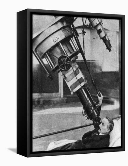Twenty-Eight-Inch Reflecting Telescope, Greenwich Observatory, London, 1926-1927-null-Framed Premier Image Canvas