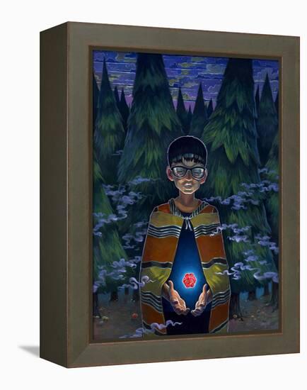 Twenty Sides of Salvation-Aaron Jasinski-Framed Stretched Canvas